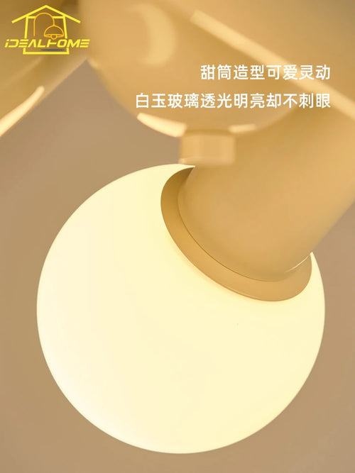 plafonnier led moderne simple pour décoration intérieure chaleureuse - vue 4 sur 7