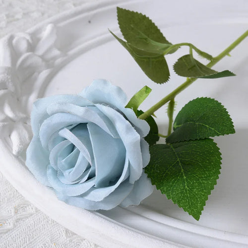 rose artificielle en soie pour décoration de mariage et événements - vue 28 sur 28