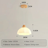 suspension en bois moderne pour décoration intérieure élégante