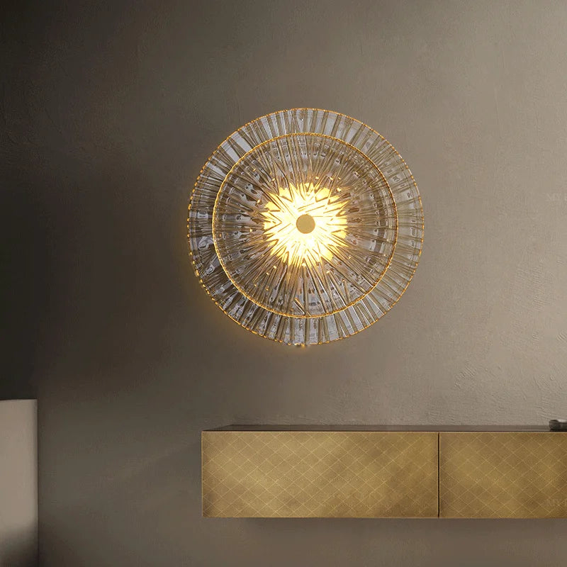 applique murale post-moderne en verre pour un intérieur élégant - vue 3 sur 8