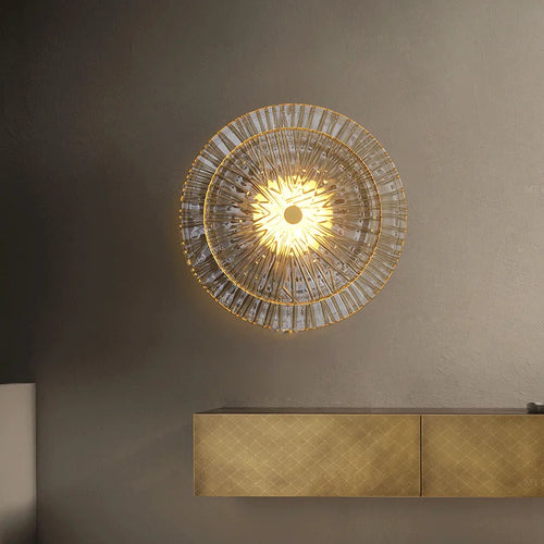 applique murale post-moderne en verre pour décoration intérieure - vue 4 sur 8