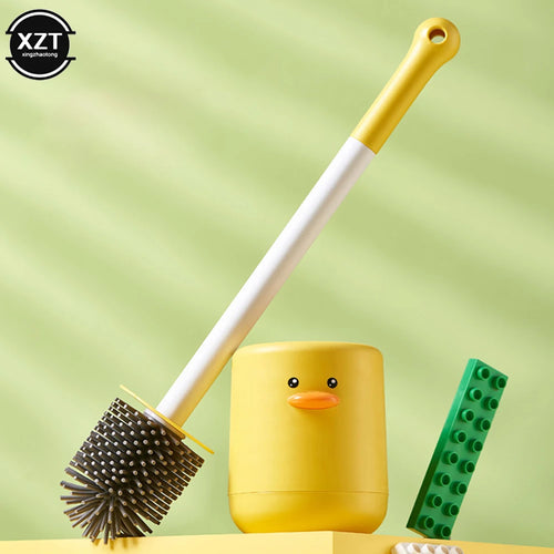brosse en silicone avec support pour un nettoyage rapide - vue 3 sur 7