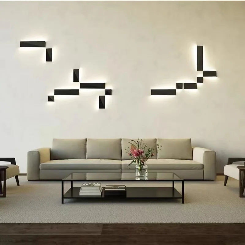 lampes led murales nordiques pour décoration intérieure - vue 2 sur 11