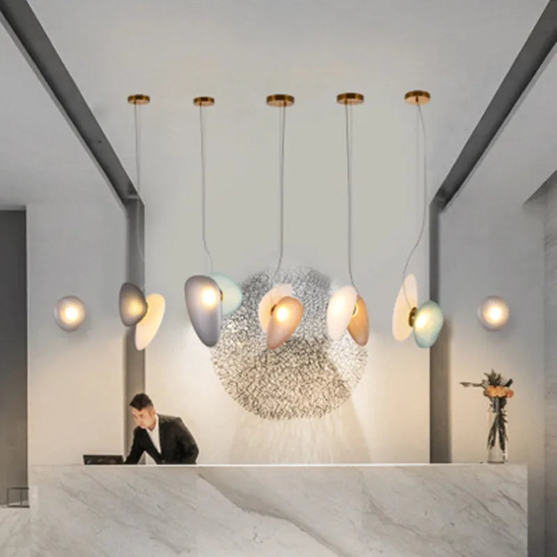 suspension LED design moderne avec fil réglable - vue 4 sur 28