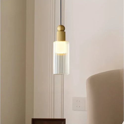 suspension en laiton doré pour décoration moderne et élégante - vue 4 sur 8