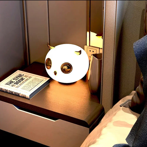 lampe de chevet en verre nordique créative et moderne - vue 2 sur 9