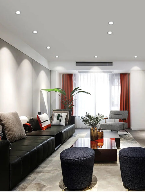 spot encastré carré mini led pour éclairage intérieur - vue 5 sur 6
