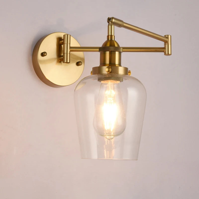 applique murale led pliable écologique avec bras réglable moderne - vue 3 sur 11