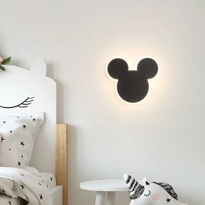 applique murale moderne mickey pour enfants décoration intérieure - vue 4 sur 9