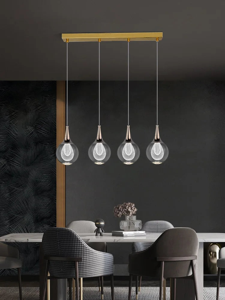 lustre moderne en cristal pour décoration intérieure animaux - vue 2 sur 13