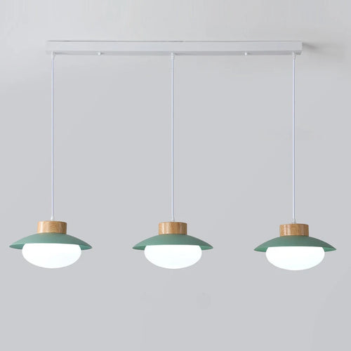 lustre led métal design pour décor intérieur moderne - vue 5 sur 10
