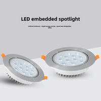 spot led encastrable pour éclairage intérieur moderne