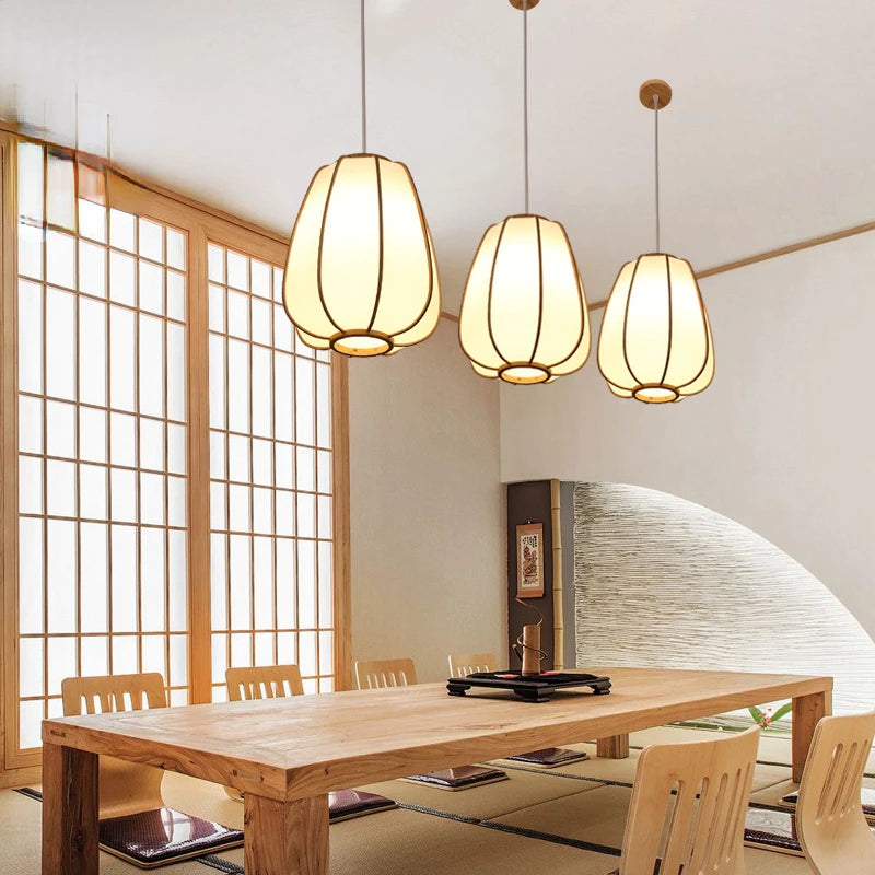 suspension en bambou pour décoration zen intérieur - vue 4 sur 16