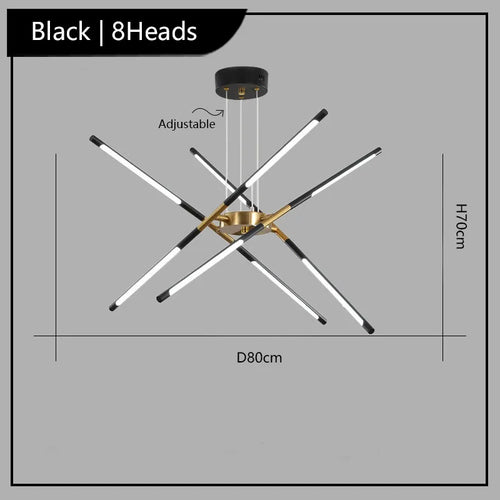lustre suspendu winfordo design créatif led 	 décoratif - vue 9 sur 14