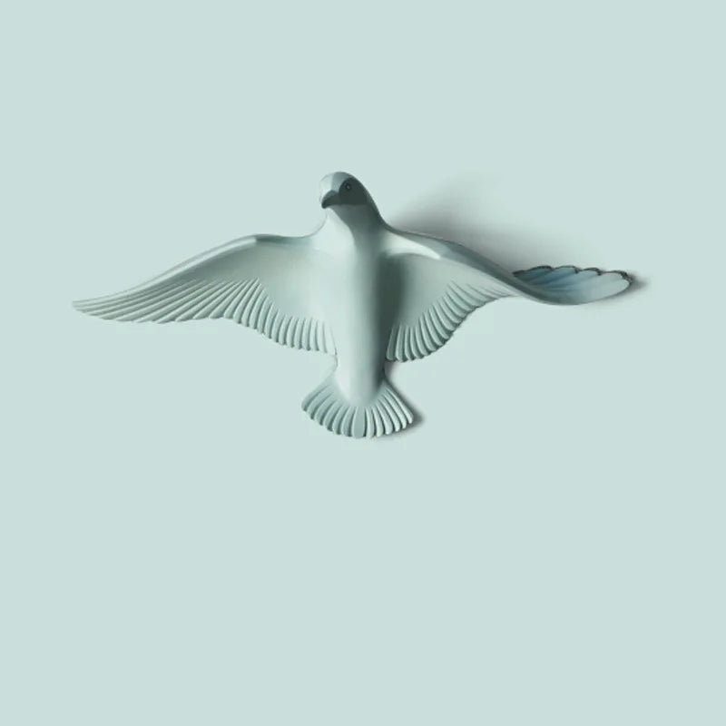 décoration murale créative en forme de mouette décoratif - vue 19 sur 36