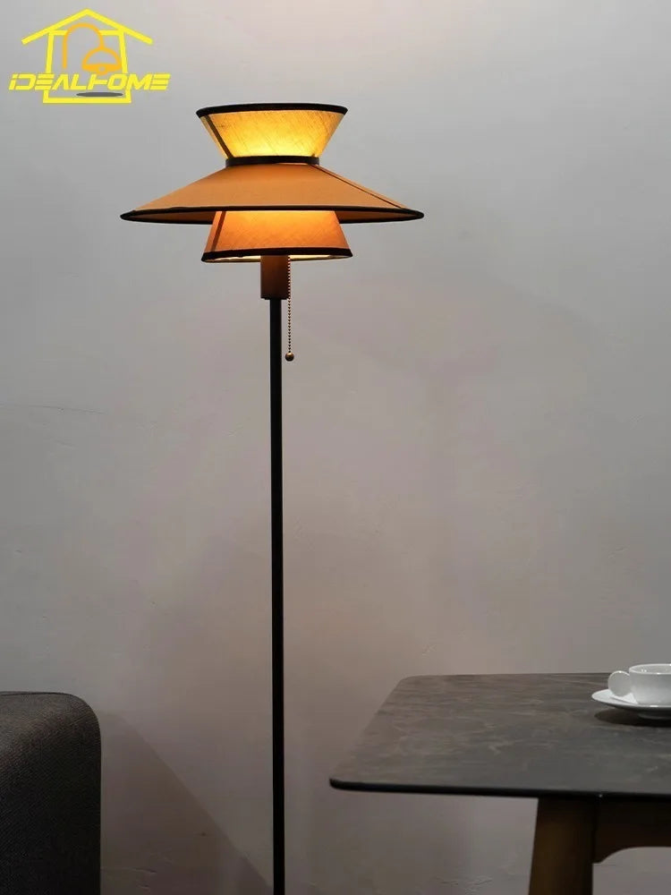 lampadaire ambiance chaleureuse design français pour décoration intérieure - vue 2 sur 9