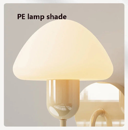 applique murale champignon led décoration intérieure moderne élégante - vue 6 sur 10