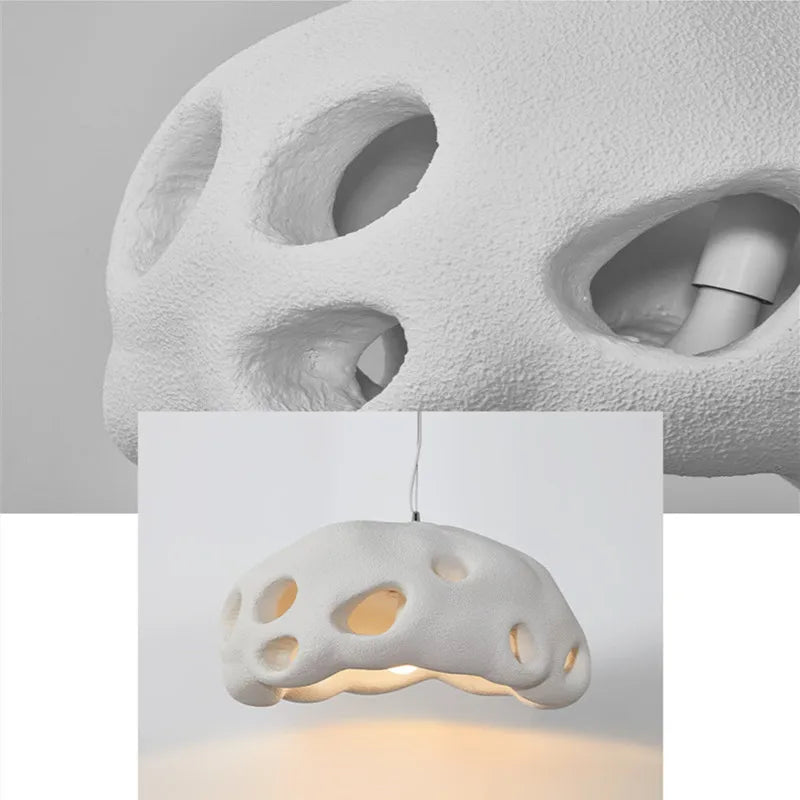 suspension design nordique wabi-sabi pour café et restaurant - vue 6 sur 12