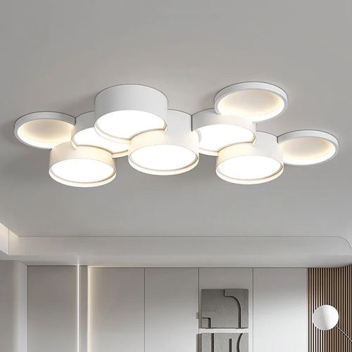 lustre moderne à leds pour un éclairage intérieur élégant - vue 2 sur 13
