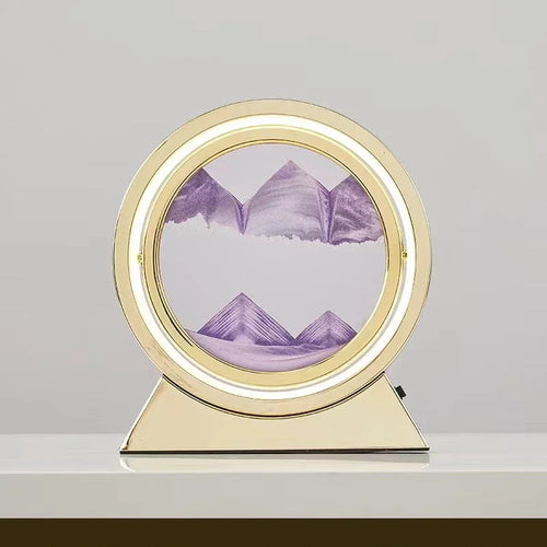 lampe de table créative avec sable mouvant 3D décoratif - vue 16 sur 24