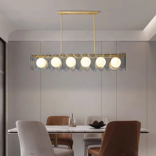 Lustre moderne led pour salle à manger pour plafond éclairage intérieur - vue 7 sur 16