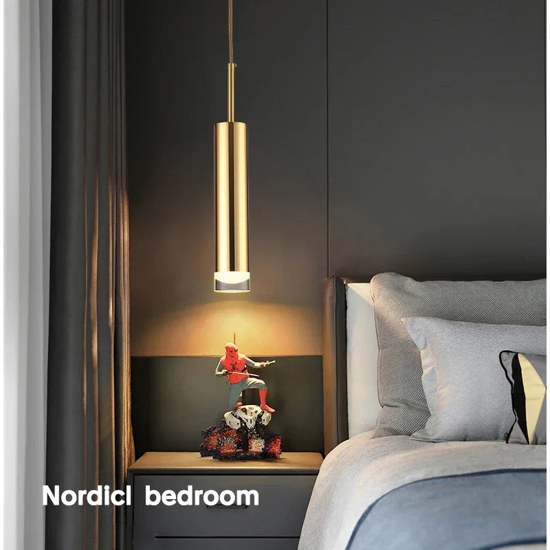Lamp Modern Adjustable LED Pendant Light, Elegant Ceiling Hanging LED Light Fixture For Kitchen Island Living Room Bedroom - vue 3 sur 8