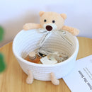 paniers de rangement multifonctionnels pour organiser jouets et objets