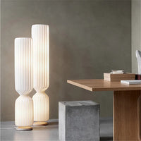 lampadaire en tissu pour un éclairage moderne et élégant