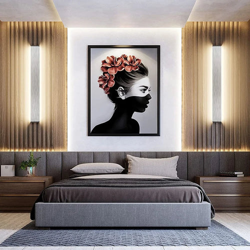 applique murale led moderne intérieur haut vers le bas éclairage décoratif - vue 5 sur 6