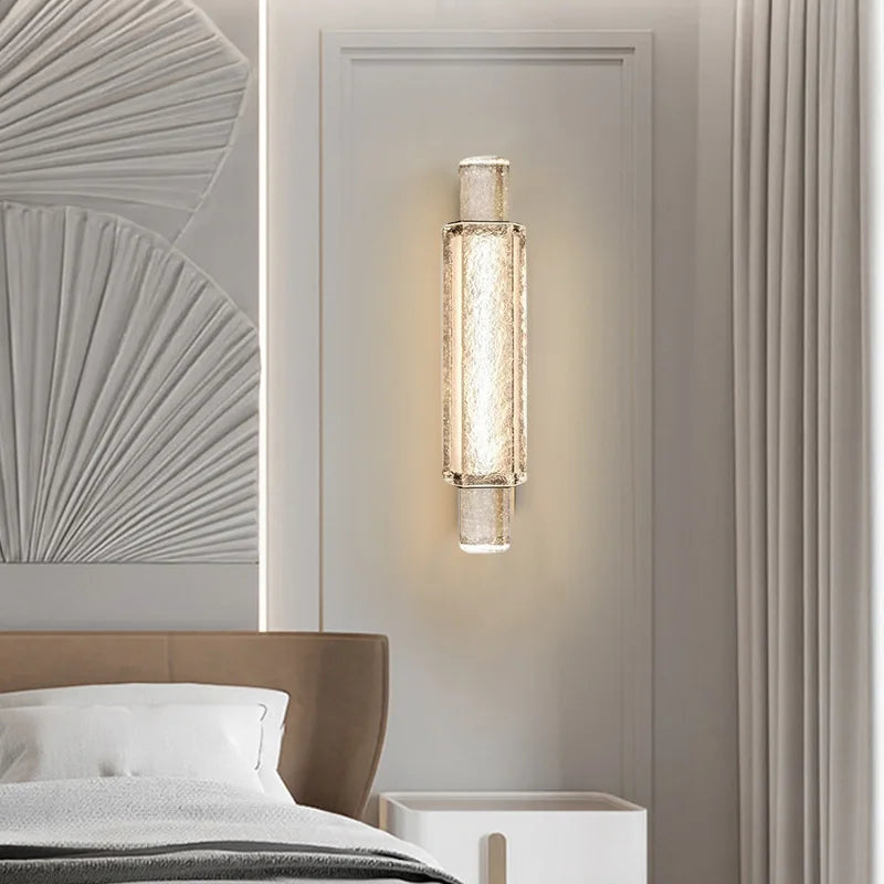 applique murale led bulle cristal style luxe moderne - vue 5 sur 8