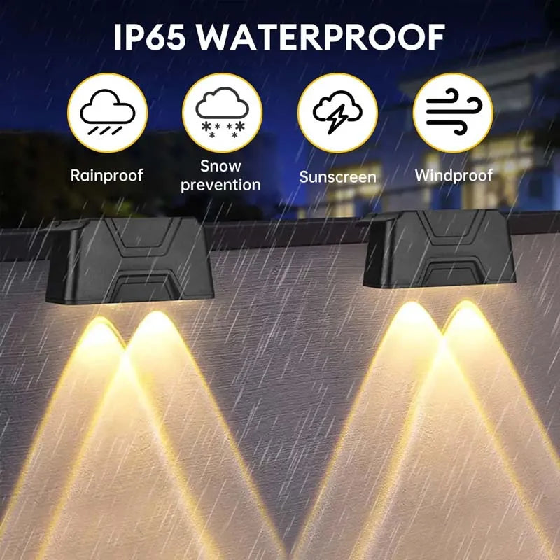 lot de lampes solaires led décoratives pour extérieur et jardin - vue 2 sur 8