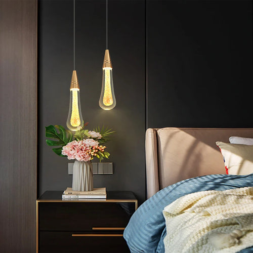 Suspension en cristal au design moderne - vue 5 sur 18