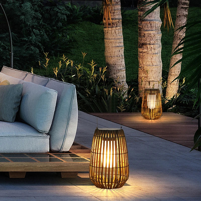 lampadaire solaire décoratif pour jardin et extérieur - vue 4 sur 13