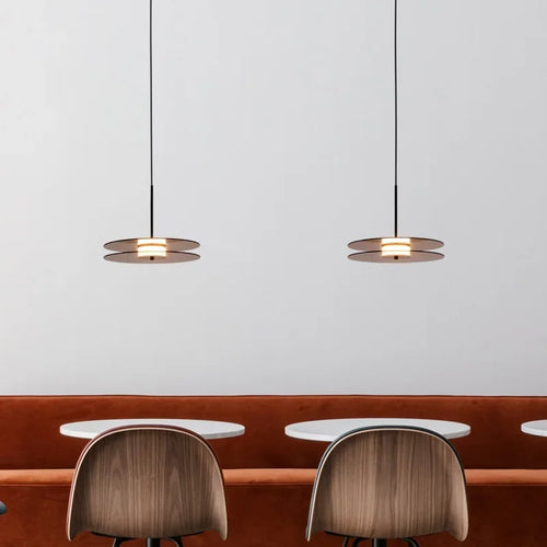 lustre moderne nordic led pour intérieur simple élégant - vue 5 sur 12