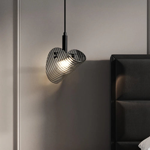 Suspension design enroulée à LED - vue 4 sur 6
