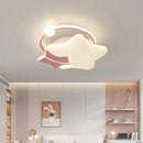 plafonnier moderne étoilé pour chambre d'enfant chaleureuse et romantique