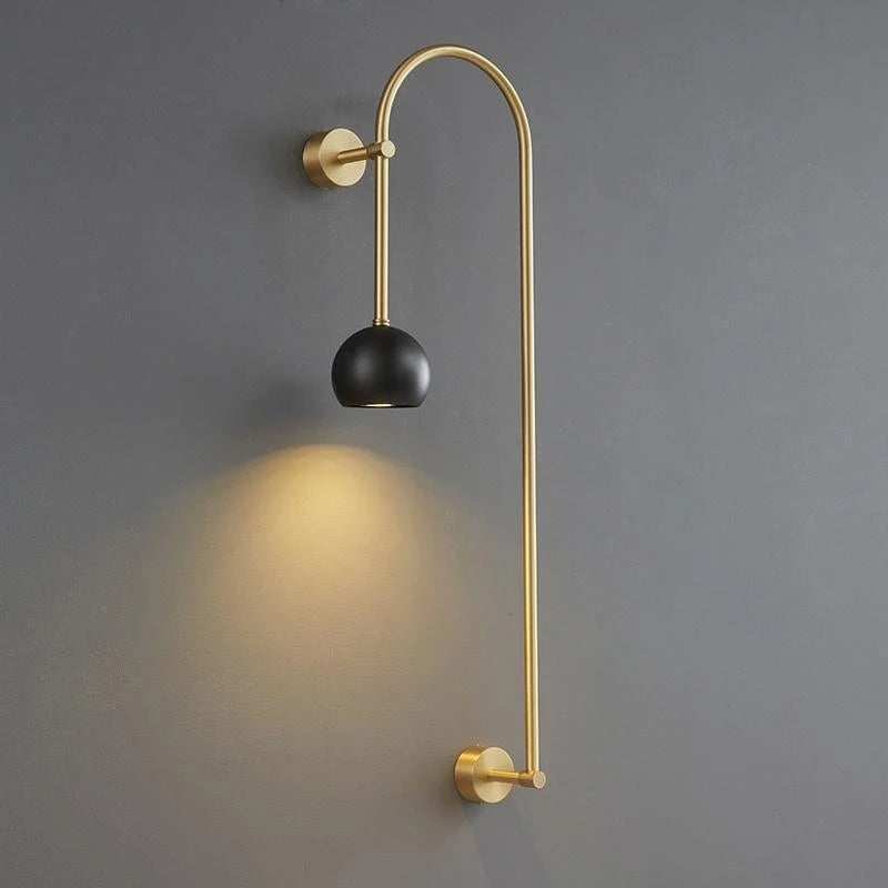 applique murale en cuivre style italien pour intérieur élégant - vue 3 sur 8