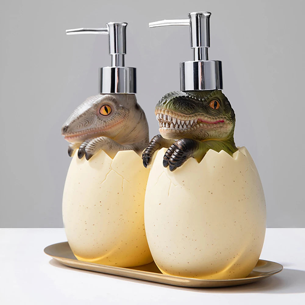 distributeur de savon dinosaure pour lavage des mains - vue 4 sur 9