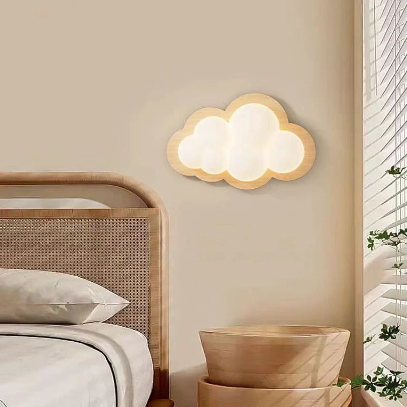 applique murale nuage décorative pour chambre d'enfant - vue 5 sur 10