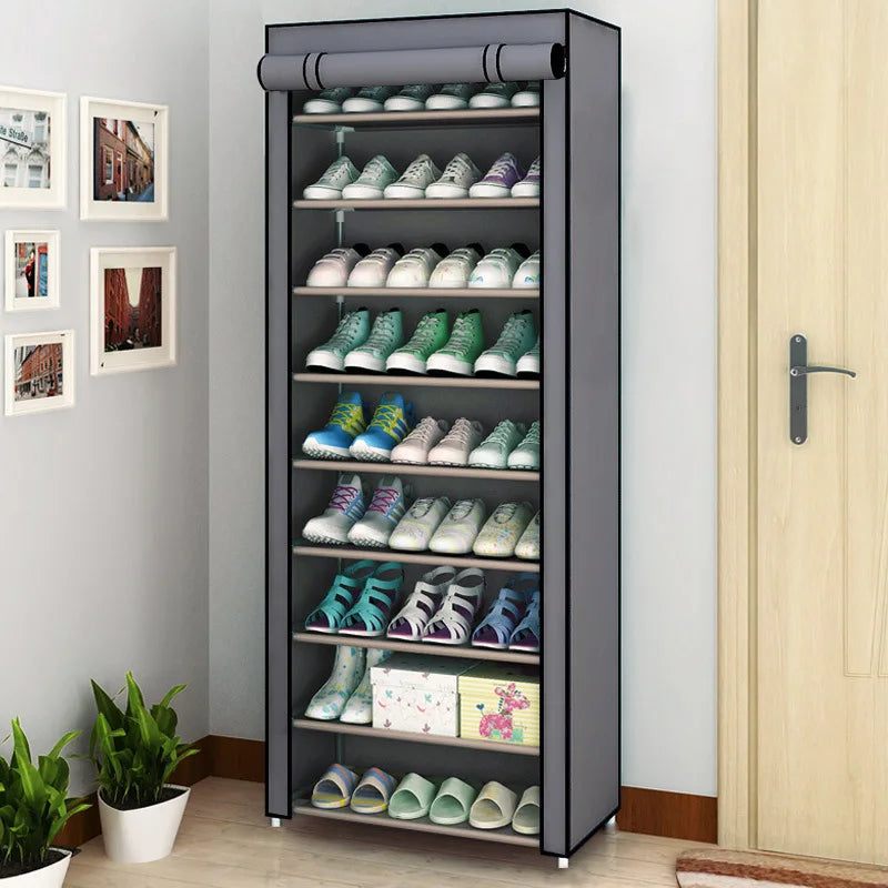 étagère de rangement pour organiser vos chaussures efficacement - vue 5 sur 9