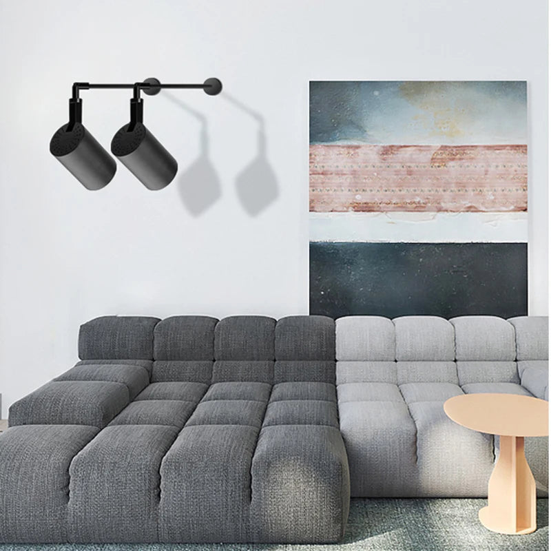 applique murale télescopiques led modernes long bras - vue 4 sur 11