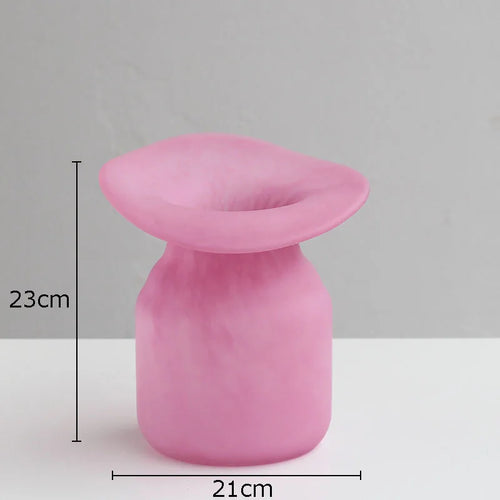 vase en verre pour arrangement floral décoration moderne - vue 11 sur 10