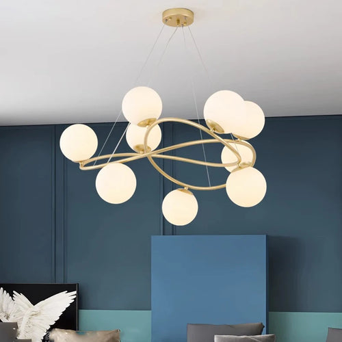 Lampes led suspendues au design moderne - vue 3 sur 8