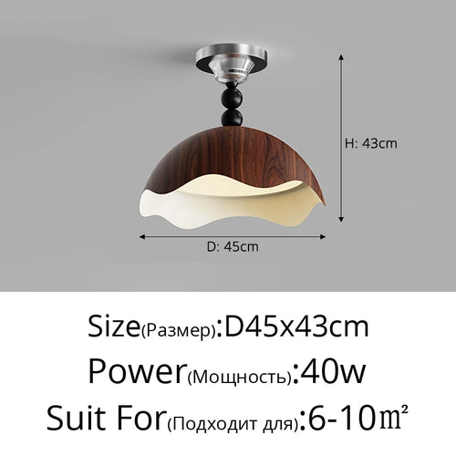 plafonnier girly en coquille d'œuf créatif haut de gamme pour chambre - vue 12 sur 14