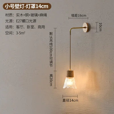 lustre nordique japonais trois têtes style bûche pour intérieur créatif - vue 10 sur 13