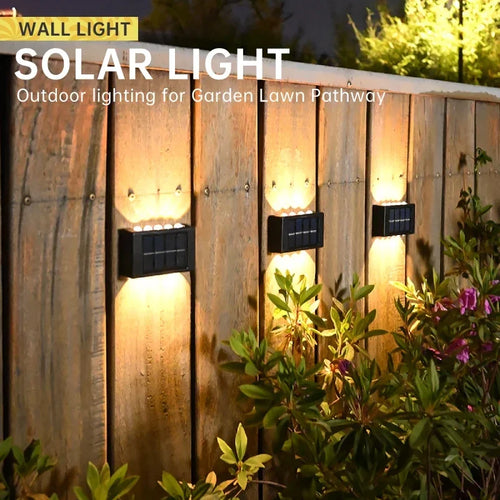applique murale solaire à led éclairage extérieur étanche décoratif - vue 10 sur 14
