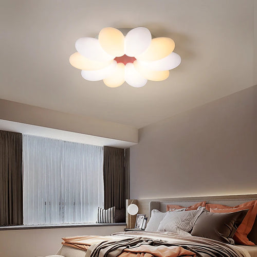 Plafonnier led créatif ovale pour éclairage quotidien intérieur - vue 2 sur 7