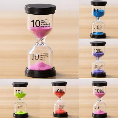 montre de sable sablier horloge de cuisine décoration cadeau pour enfants - vue 7 sur 11