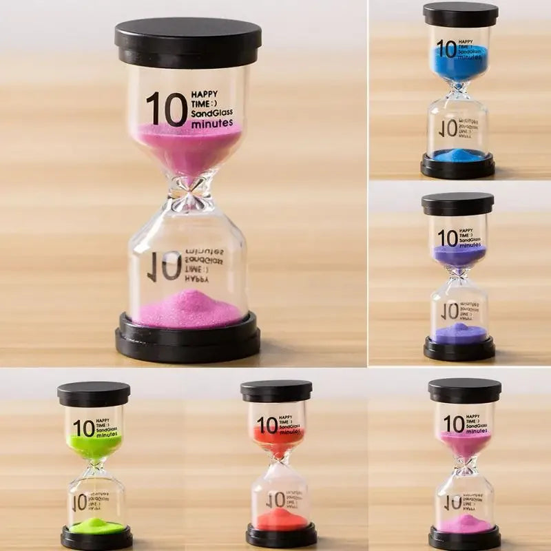 montre de sable sablier horloge de cuisine décoration cadeau pour enfants - vue 6 sur 11