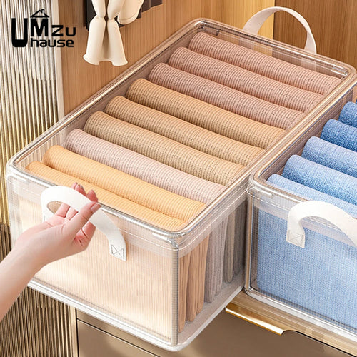 panier de rangement pliable pour vêtements et jouets - vue 4 sur 7